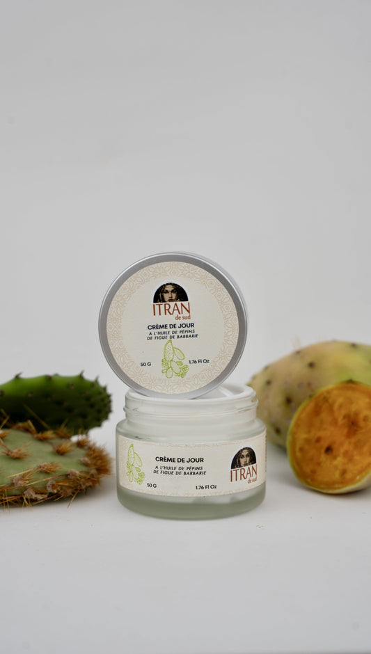Crème de Jour à l’Huile de Pépins de Figue de Barbarie Bio 50g