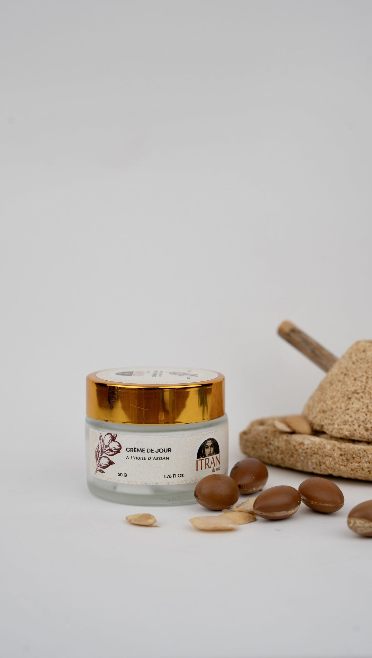 Crème de Jour à l’Huile d’Argan Bio  50g
